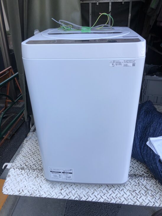 高価買取】愛知県稲沢市 SHARP（シャープ）6.0キロ 全自動洗濯機 ES 