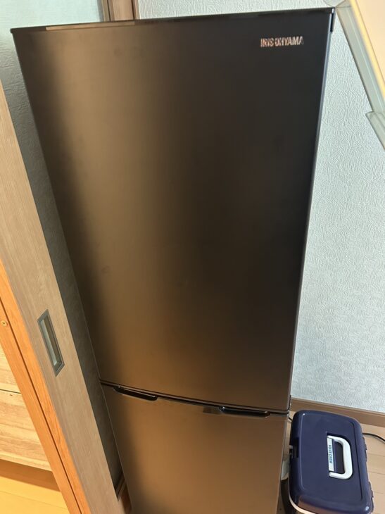 IRIS OHYAMA（アイリスオーヤマ）162L 2ドア冷蔵庫 IRSE-16A-B 2022年製
