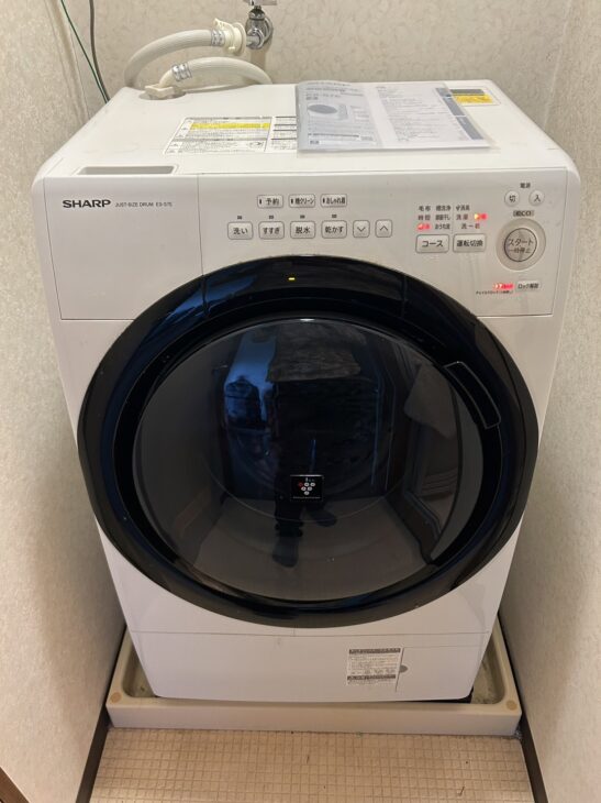 SHARP（シャープ）7.0キロ ドラム式洗濯乾燥機 ES-S7E-WL 2021年製
