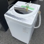 TOSHIBA（東芝）5.0キロ 全自動洗濯機 AW-5G9（W) 2021年製