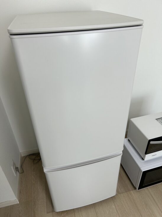 MITSUBISHI（三菱）146L 2ドア冷蔵庫 MR-P15G-W1 2022年製