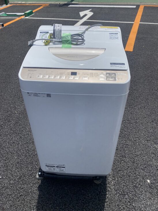 SHARP（シャープ）5.5キロ 電気洗濯乾燥機 ES-T5FBK-N 2021年製