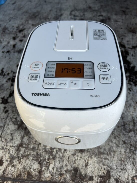 TOSHIBA（東芝）ジャー炊飯器 RC-5XN 2020年製