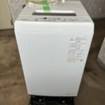 TOSHIBA（東芝）4.5キロ 全自動洗濯機 AW-45M9(W) 2021年製