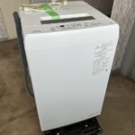 TOSHIBA（東芝）4.5キロ 全自動洗濯機 AW-45M9(W) 2021年製