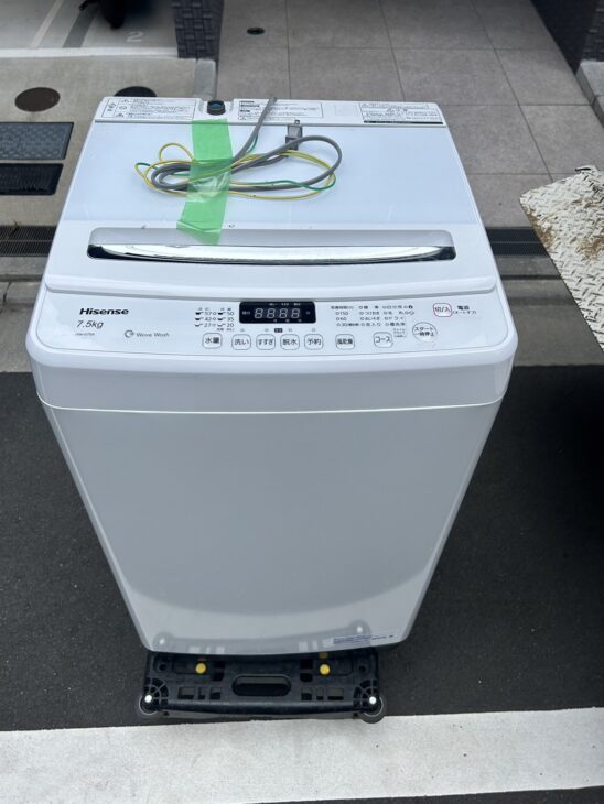 Hisense（ハイセンス） 全自動電気洗濯機 7.5kg HW-G75A 2022年製