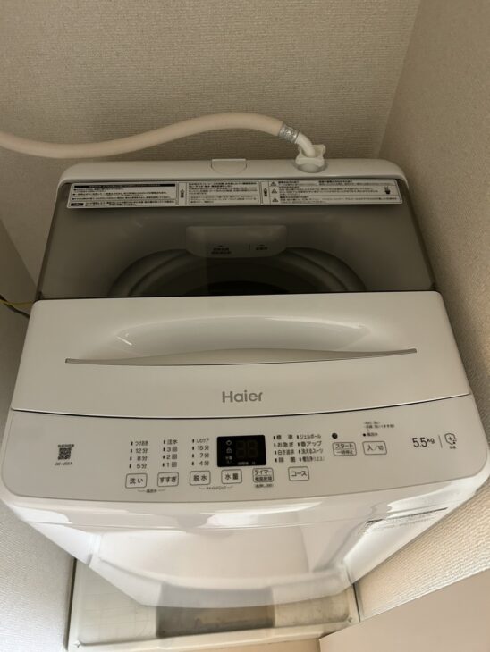 Haier（ハイアール）5.5キロ 全自動洗濯機 JW-U55A 2022年製