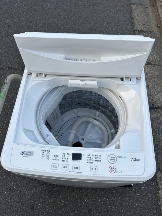 東大和市で【高価買取】案内！ヤマダ 洗濯機 YWM-T70H1 2023年製 ｜出張買取MAX