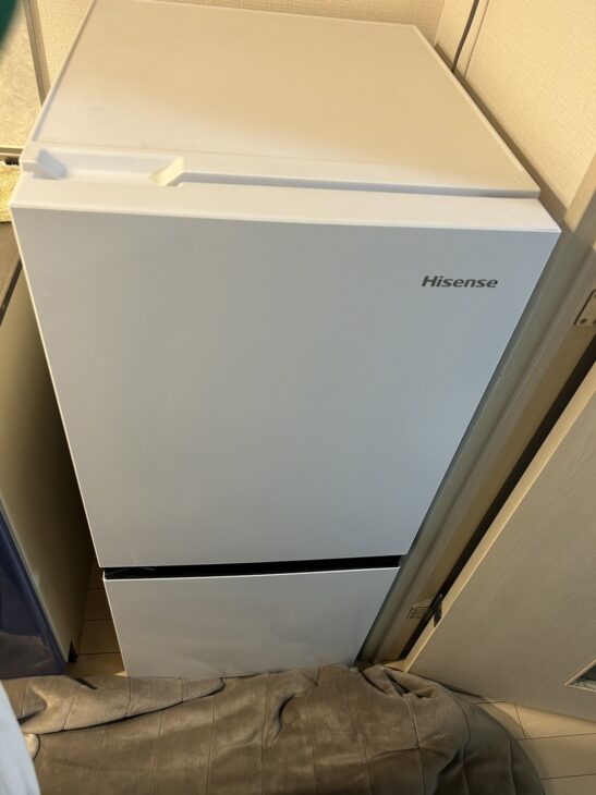 町田市で一人暮らしのお客様【出張買取】Hisense 冷蔵庫 HR-D1304 洗濯機 HW-E4503 ｜出張買取MAX