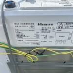 Hisense（ハイセンス）全自動電気洗濯機 5.5kg HW-G55B-W 2020年製