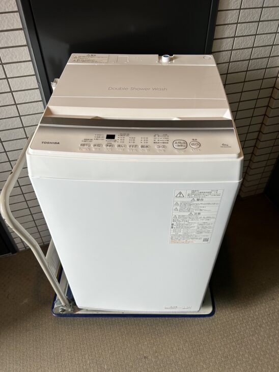 川崎市宮前区】TOSHIBA（東芝） 6.0kg全自動洗濯機 AW-6GA2 出張買取 ｜出張買取MAX