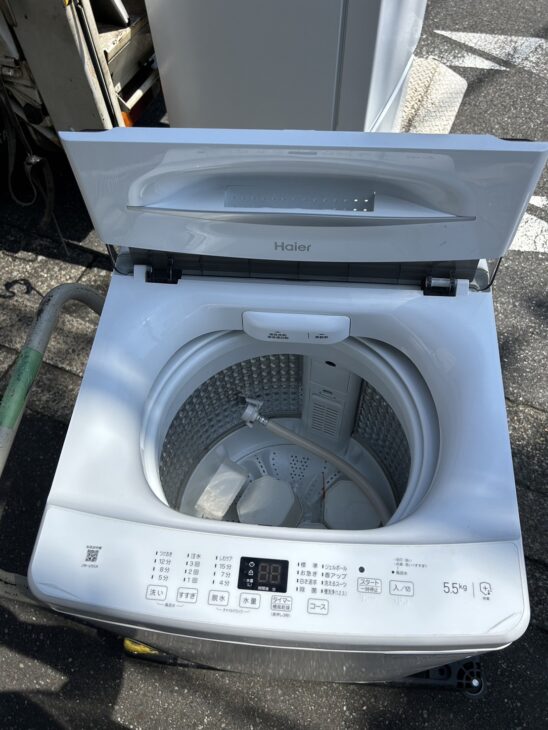 引っ越しで売却【出張買取】横浜市金沢区へ出張でした！Haier 洗濯機 JW-U55A ｜出張買取MAX