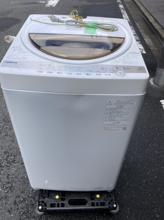 TOSHIBA（東芝）全自動洗濯機 6.0kg AW-6GM1(W) 2022年製