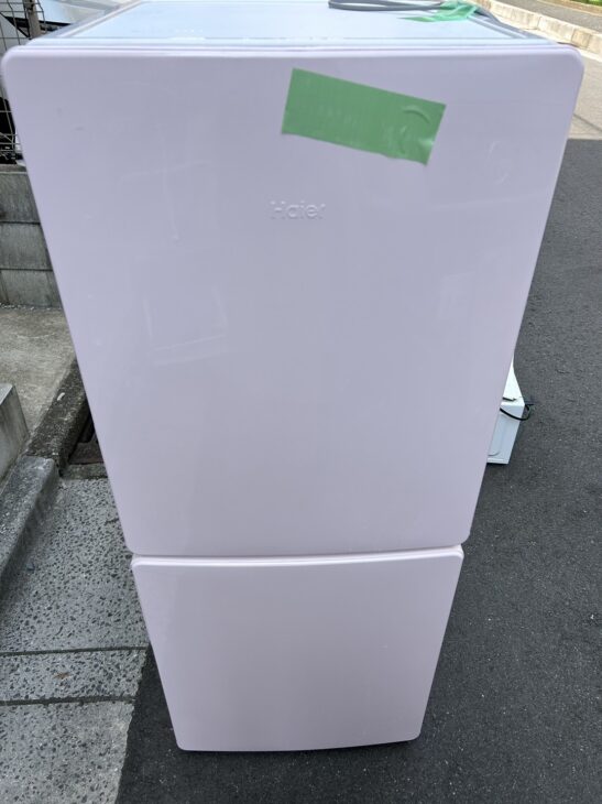 Haier（ハイアール）ノンフロン冷凍冷蔵庫 JR-MF148CK 2023年製