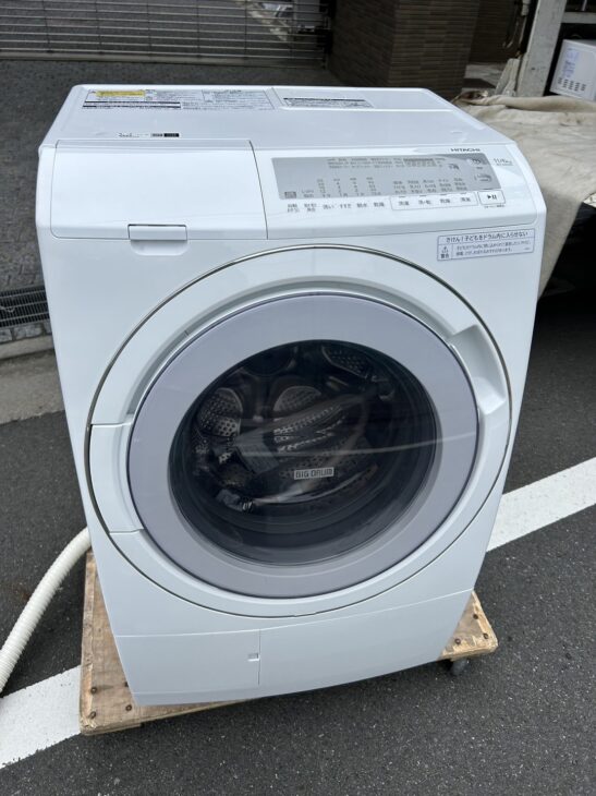 HITACHI（日立）11.0キロ ドラム式洗濯乾燥機 BD-SG110HL 2022年製