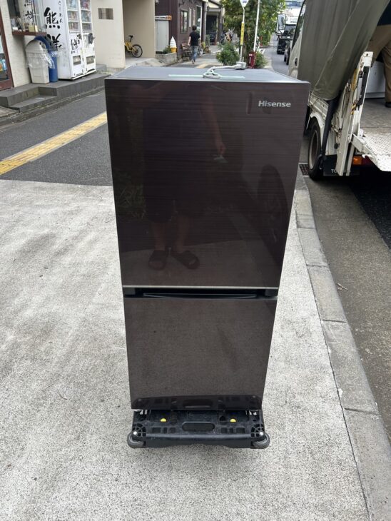 Hisense（ハイセンス）134L 2ドア冷蔵庫 HR-G13B-BR 2020年製