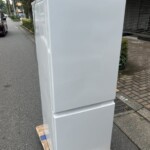 AQUA（アクア）200L 2ドア冷蔵庫 AQR-20PBK(W) 2023年製