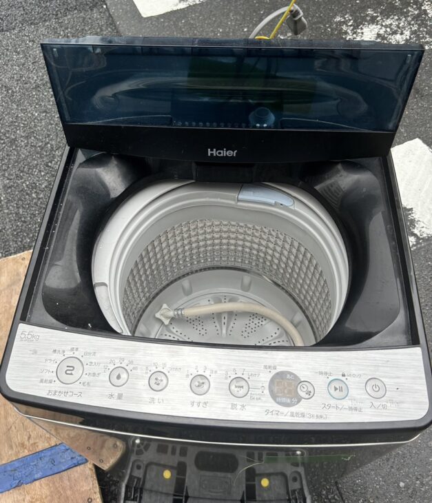 2019年製】川崎市川崎区にて Haier(ハイアール) 5.5kg 全自動洗濯機 JW-XP2C55F 出張買取 ｜出張買取MAX