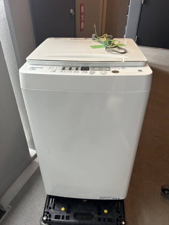 Hisense（ハイセンス）5.5キロ 全自動洗濯機 HW-55E2W 2024年製