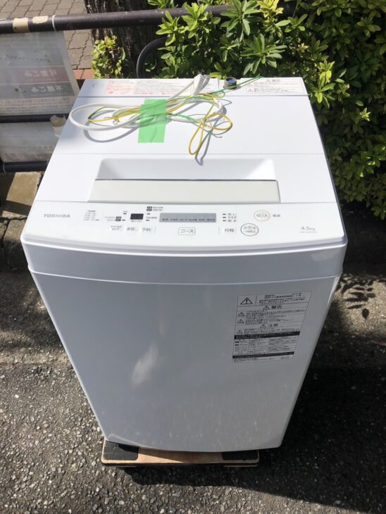 TOSHIBA（東芝）4.5キロ 全自動洗濯機 AW-45M5 2017年製