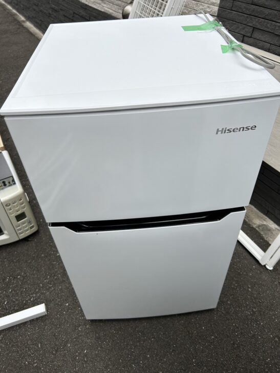 Hisense（ハイセンス）93L 2ドア冷蔵庫 HR-B95A 2021年製