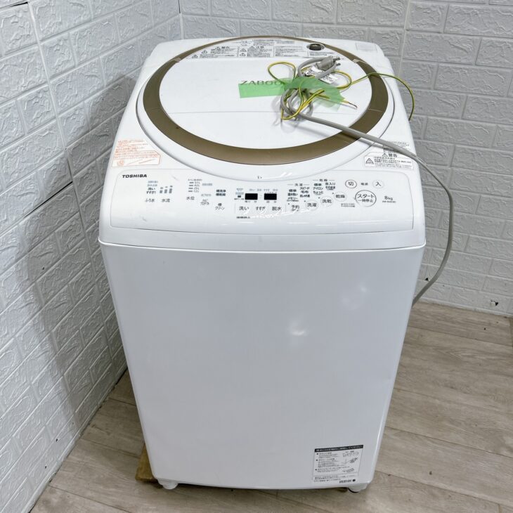 TOSHIBA（東芝）8.0キロ 電気洗濯乾燥機 AW-8V8 2020年製