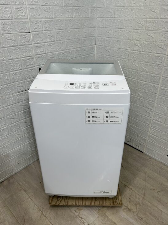 NITORI（ニトリ）6.0キロ 全自動洗濯機 NTR60L1WH 2024年製