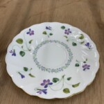 ノリタケ カップソーサー Bone China バイオレットドリーム 9906 すみれ