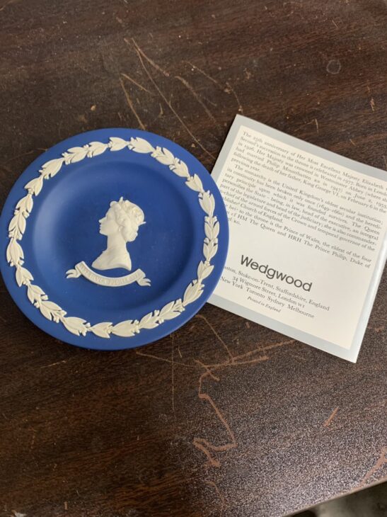 WEDGWOOD（ウェッジウッド）プレート 皿 ROYAL SILVER JUBILEE