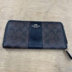 COACH（コーチ）長財布 シグネチャー ブラウン