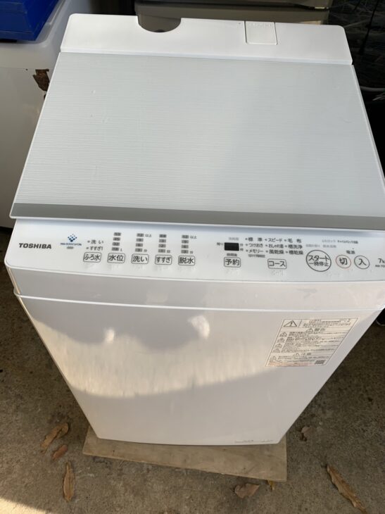 TOSHIBA（東芝）7.0キロ 全自動洗濯機 AW-7DH1(W) 2021年製