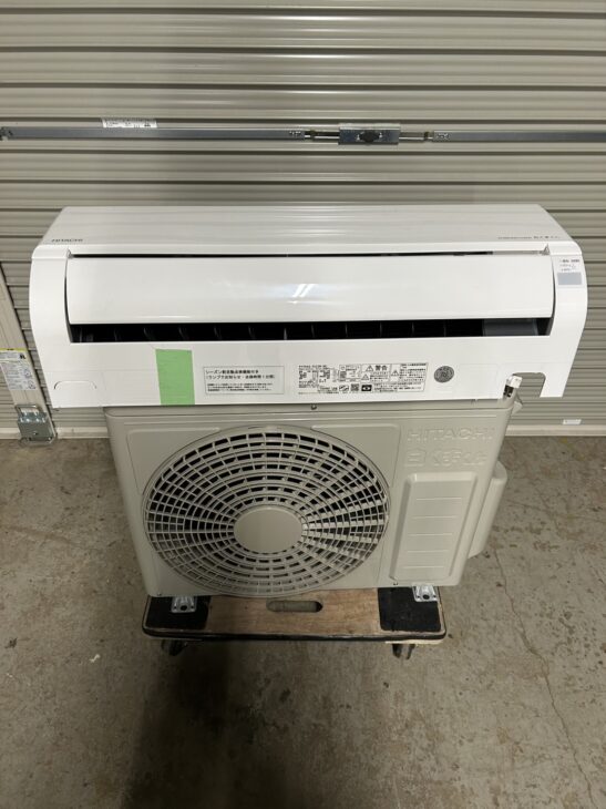 HITACHI（日立）2.2kW ルームエアコン RAS-D22N（W)2024年製