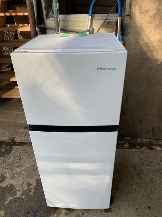 Hisense（ハイセンス）120L 2ドア冷蔵庫 HR-B1202 2020年製