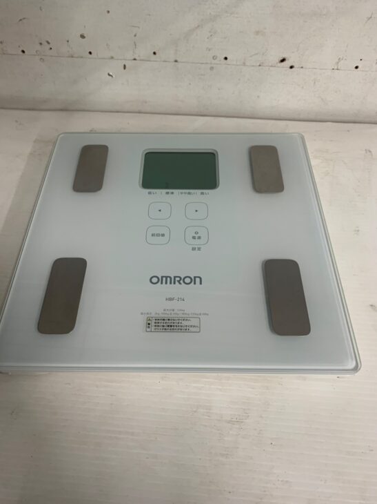 OMRON（オムロン）体重体組成計 HBF-214-W