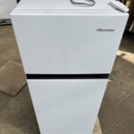 Hisense（ハイセンス）124L 2ドア冷蔵庫 HR-B12HW 2023年製